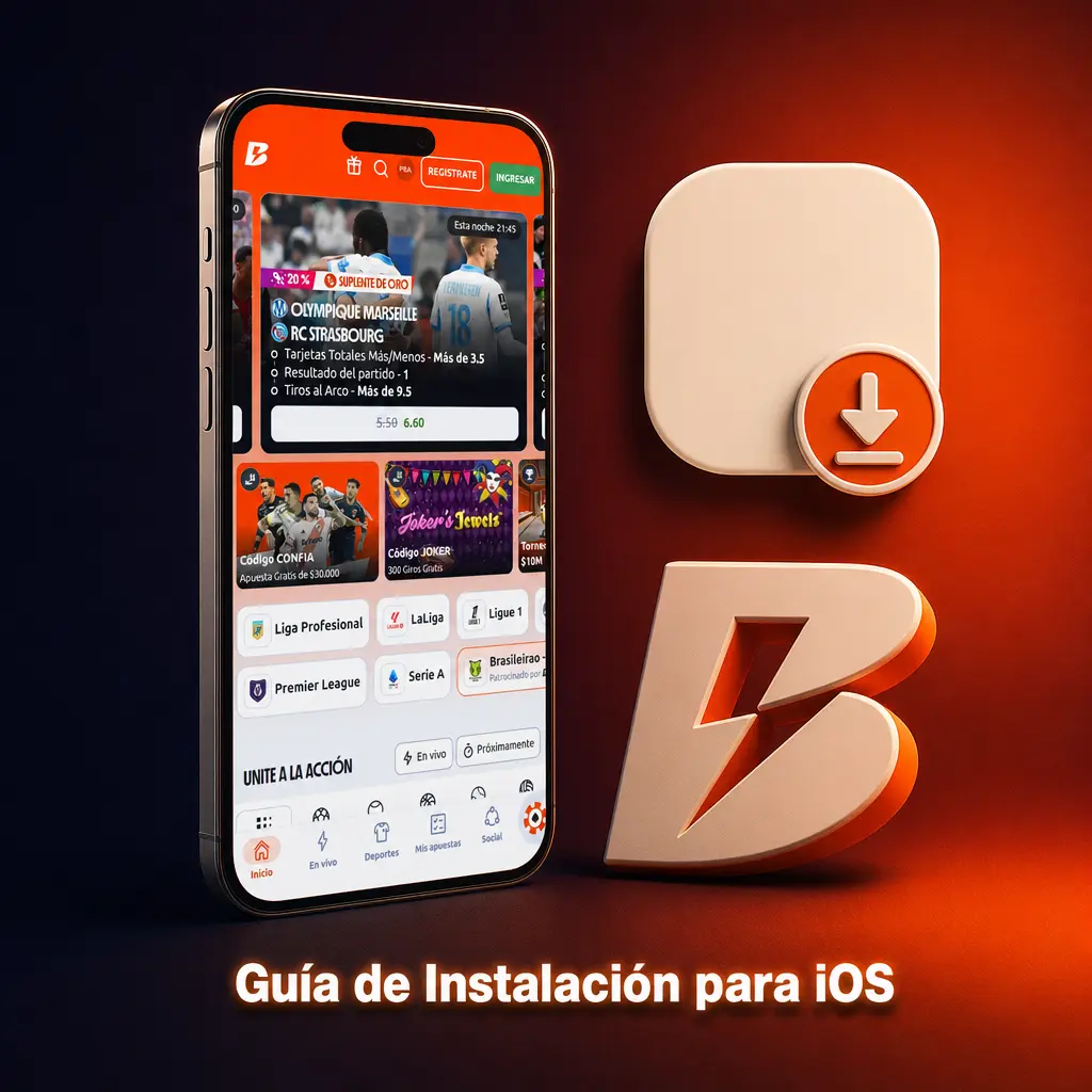 Guía de instalación de la app Betano en iOS: descargá desde la App Store y accedé al Casino en Vivo.