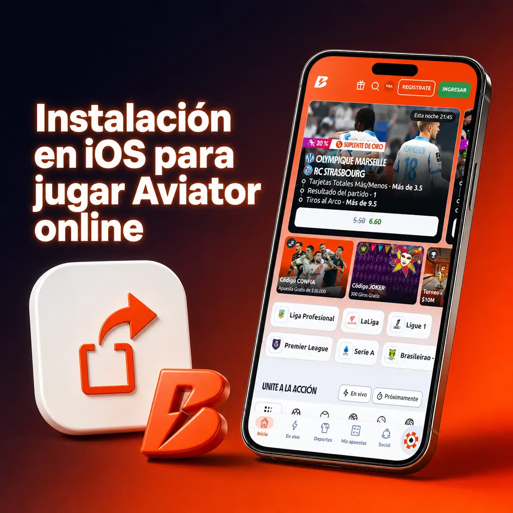 Pasos para instalar Aviator en iOS: agregar el sitio a la pantalla de inicio y jugar con la misma cuenta y saldo.