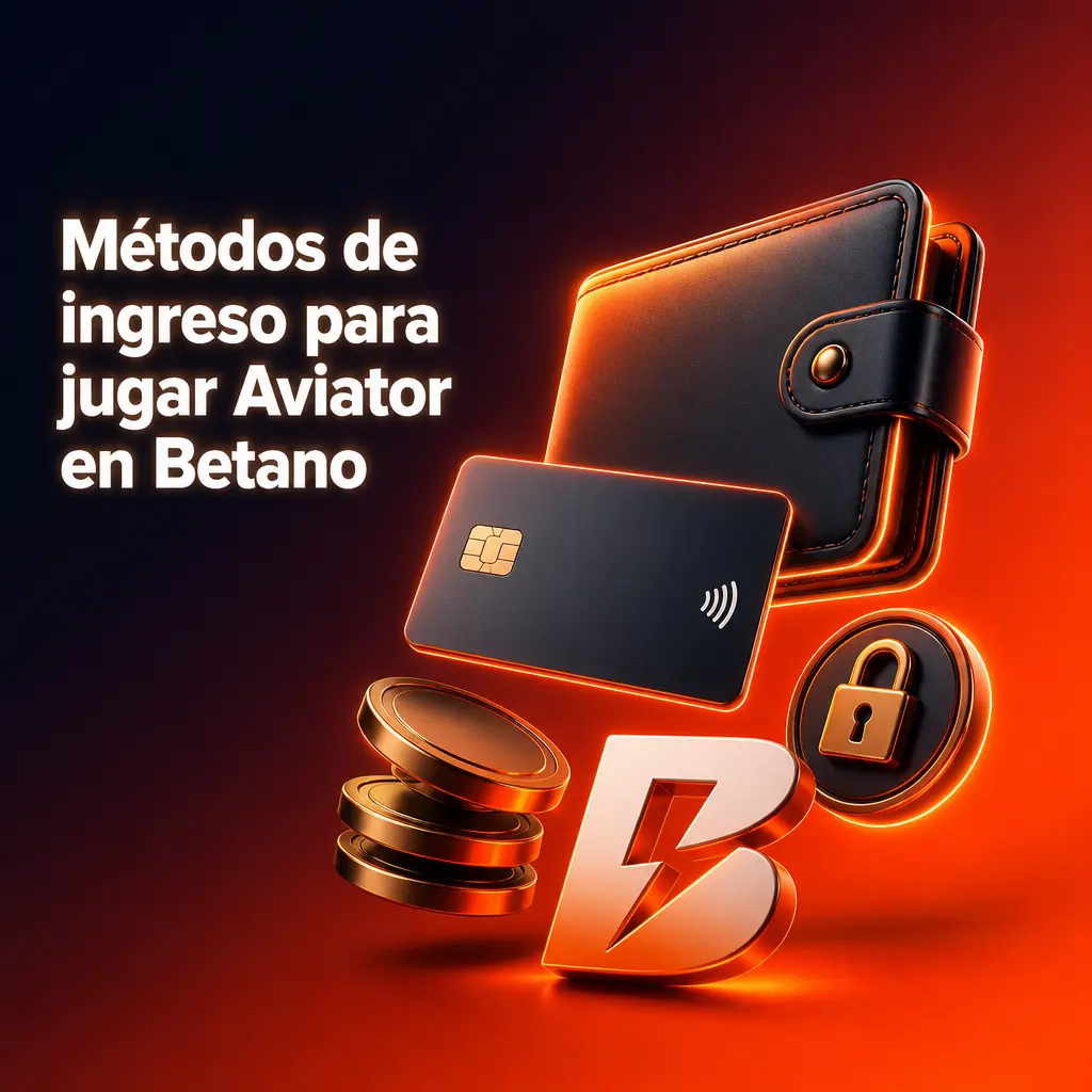 Métodos de ingreso para jugar Aviator en Betano: tarjetas, billeteras electrónicas, transferencia bancaria, vales prepagos y criptomonedas.